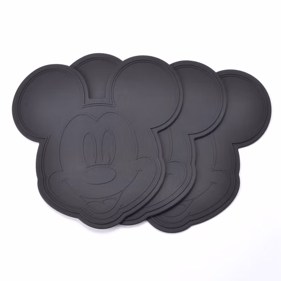 실리콘 Tablemat 접이식 그릇 패드 팬 홀더 접이식 코스터 Trivet 냄비 매트 식탁 용